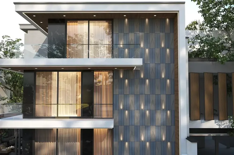 Cruve wall panel design